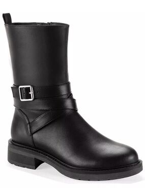 Style & Co Torrinn Women’s Black Mid-Calf Boots Ankle Booties Sz 9.5 - NWT